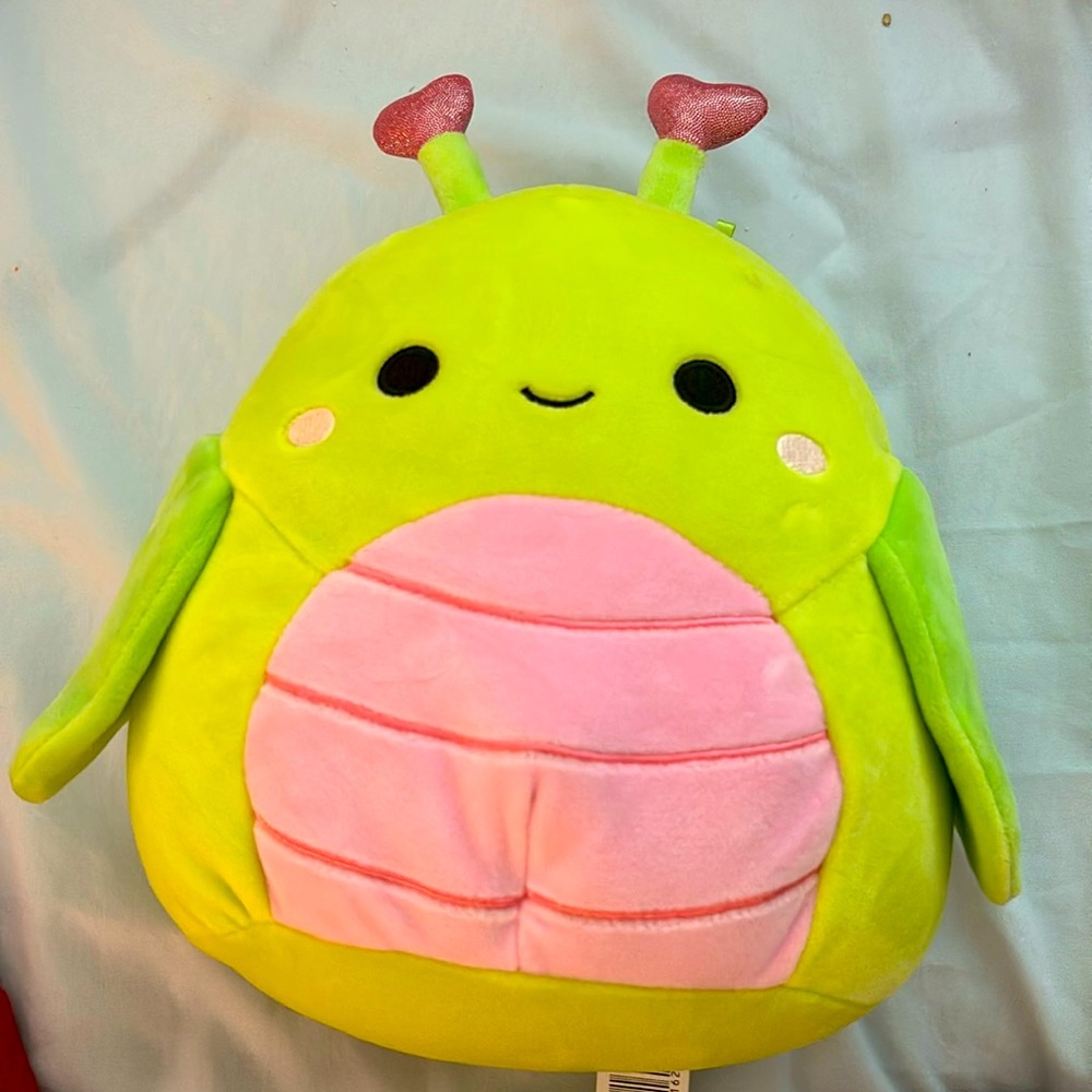 The color is green, and pink do not wash